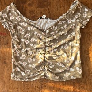 Off the shoulder express top